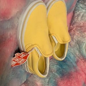Yellow vans size 13